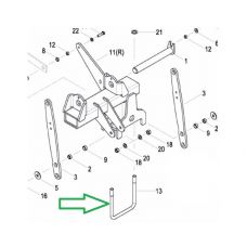 Скоба Kverneland AC870939 (АС870939)